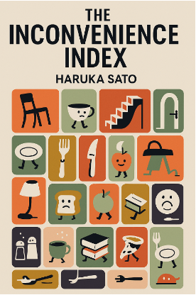 Illustrated cover of The Inconvenience Index by Haruka Sato.